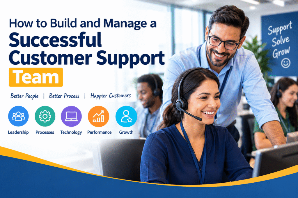 How to Build and Manage a Successful Customer Support Team