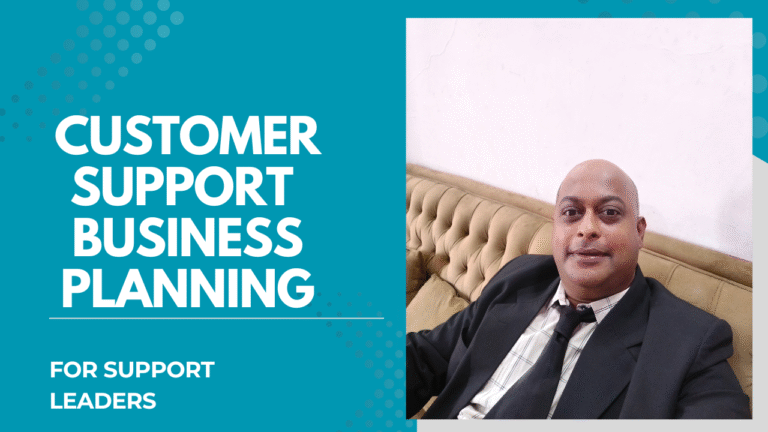 Customer Support Business Planning Program