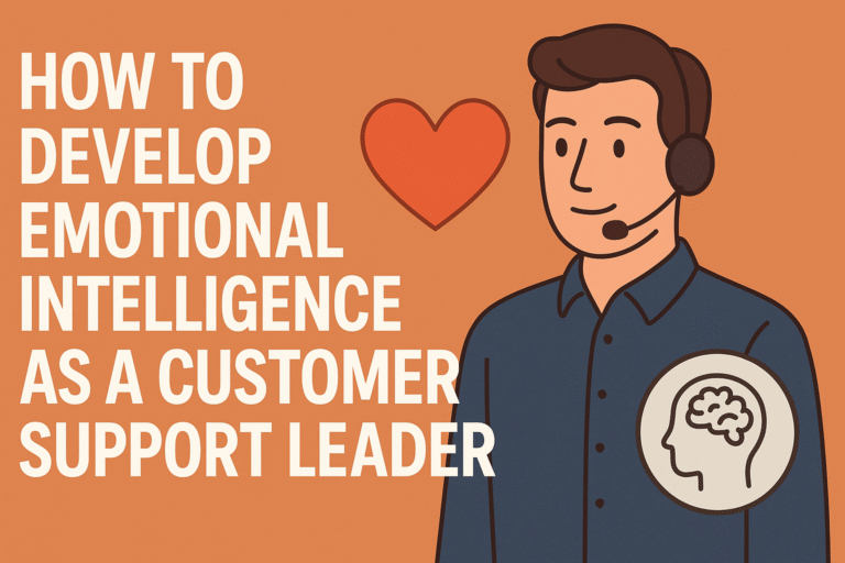 Emotional Intelligence customer support leader
