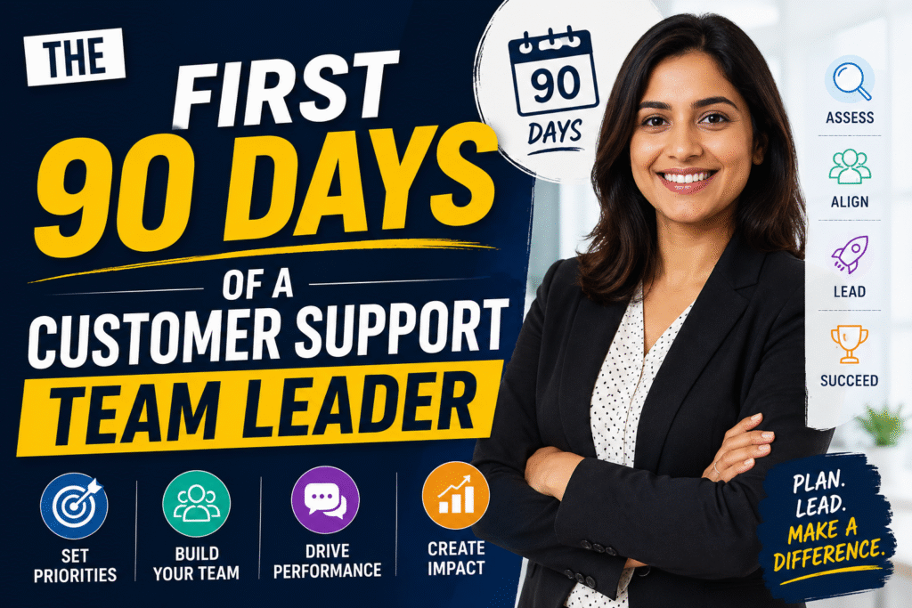The First 90 Days of a Customer Support Team Leader